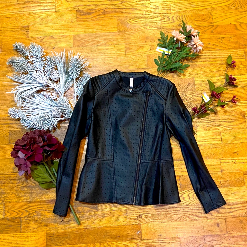 Star leather jacket